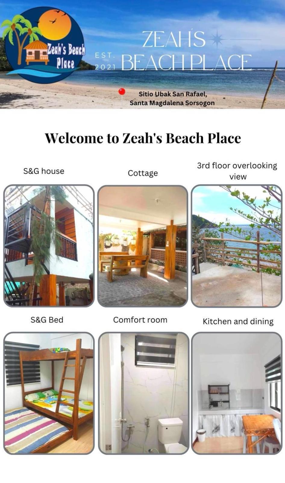 Zeah'S Beach Place Bulusan Esterno foto
